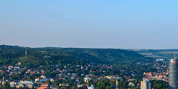 Stadtansicht von Jena  ©JenaKultur, C. Häcker