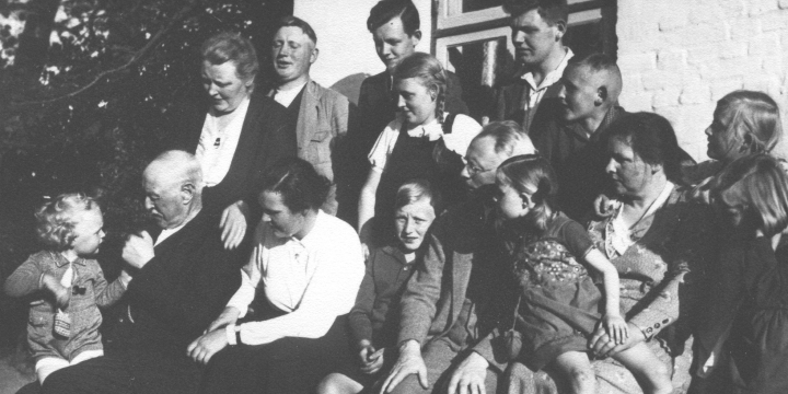 1935, Familienfeier  ©Peter-Petersen-Archiv Vechta, Dr. Peter Remmert