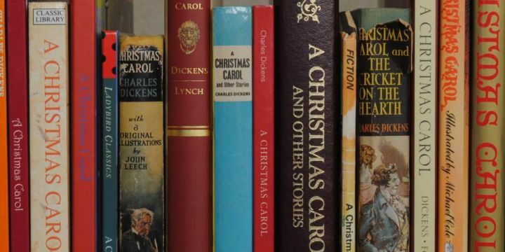 Alte Buchausgaben von Charles Dickens: A Christmas Carol