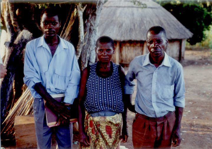 Die Familie von Jorge Gomondai in Mosambik, 1993