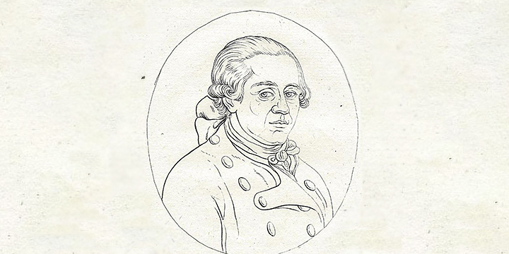 Zeichnung von Jakob Michael Reinhold Lenz  ©Georg Friedrich Schmoll