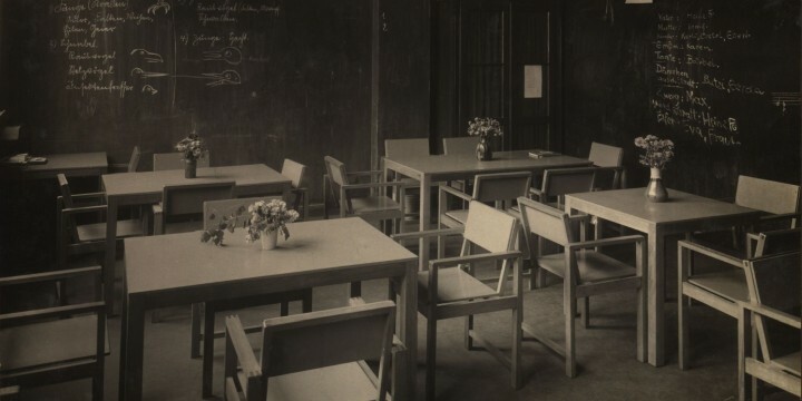 Historisches Foto eines Klassenzimmers in einer Jenaer Schule  ©Peter Petersen Archiv, Vechta