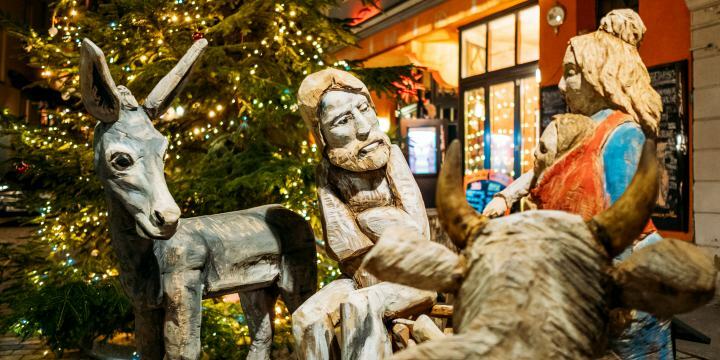 3 Figuren der Jenaer Weihnachtskrippe