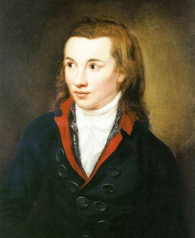 Portrait von Novalis