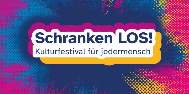KeyVisual des Schranken Los-Festivals  ©JenaKultur, LöweDesign