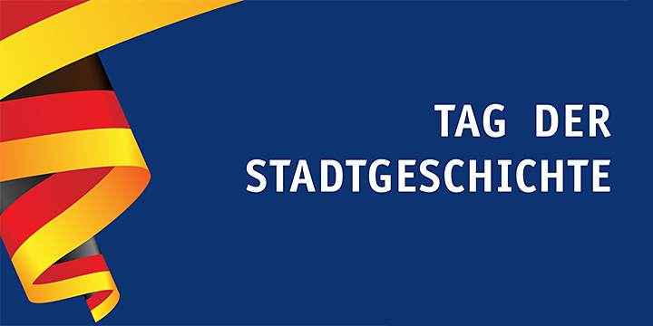 Banner zum Tag der Stadtgeschichte  ©Stadt Jena