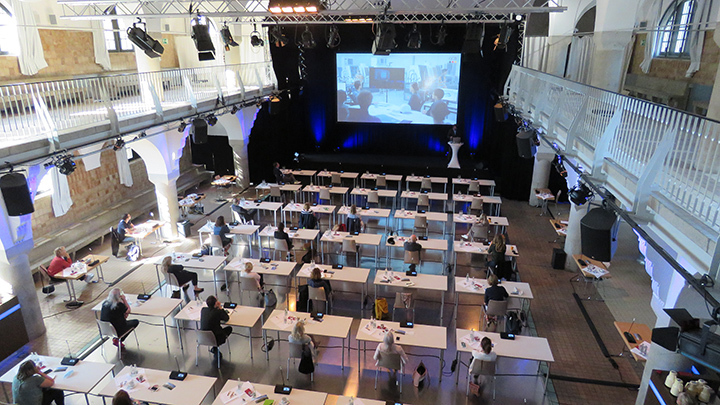 Treffen der Tagungsallianz im Volksbad Jena im September 2020