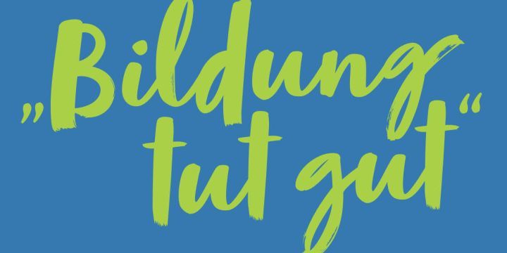 vhs Programm Cover "Bildung tut gut"  ©vhs Jena