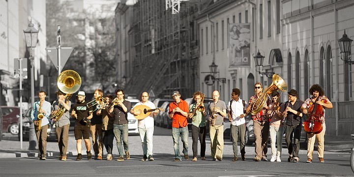Bandmitglieder von Banda Comunale  ©Andreas Hilger