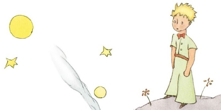„Der kleine Prinz“ – Illustration von Antoine de Saint-Exupéry © Musikverlag Ries & Erler