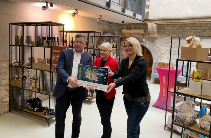 Pressekonferenz CityCard in der Jena Tourist-Information am 28.04.2023