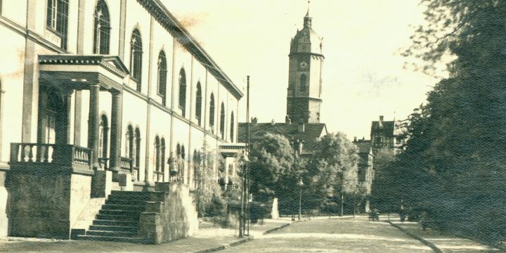 Historische Aufnahme Alte Universitätsbibliothek Jena