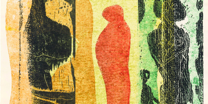  Gerhard Altenbourg, Glossen um eine Figur, 1969