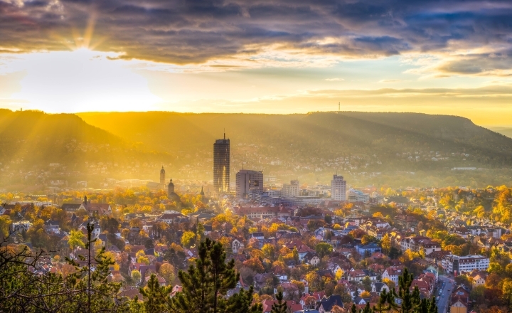 Blick auf Jena