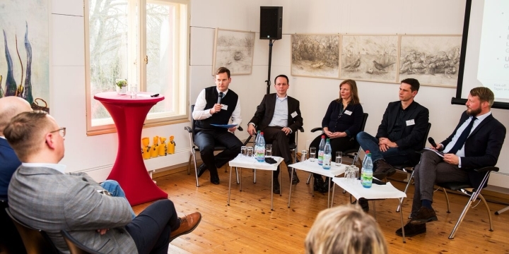 Podiumsgespräch während der Kick-off Veranstaltung „Tagen in der Lichtstadt Jena“ am 28.02.2018