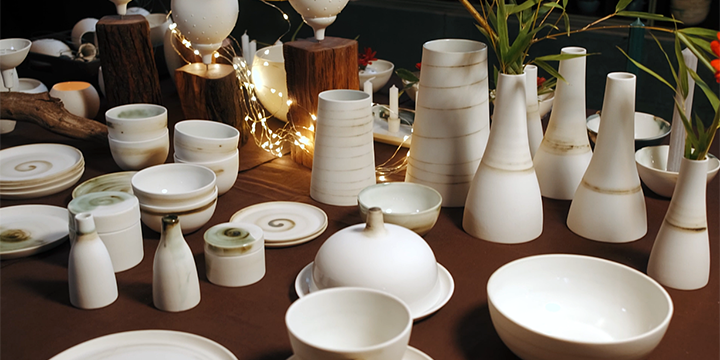 Keramik auf dem Jenaer Kunstmarkt