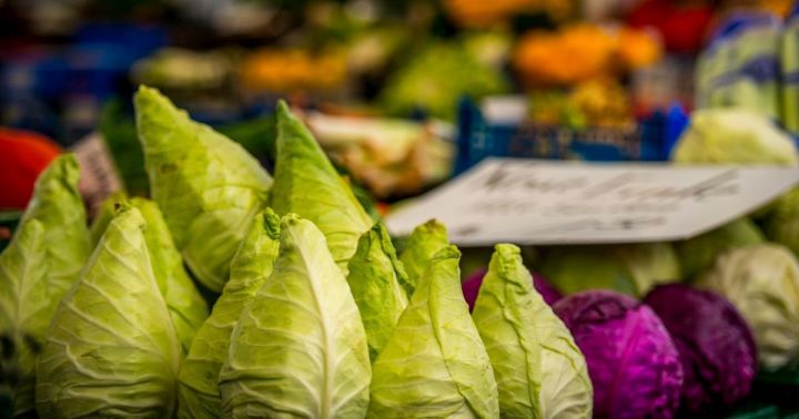 Gemüse auf dem Jenaer Wochenmarkt