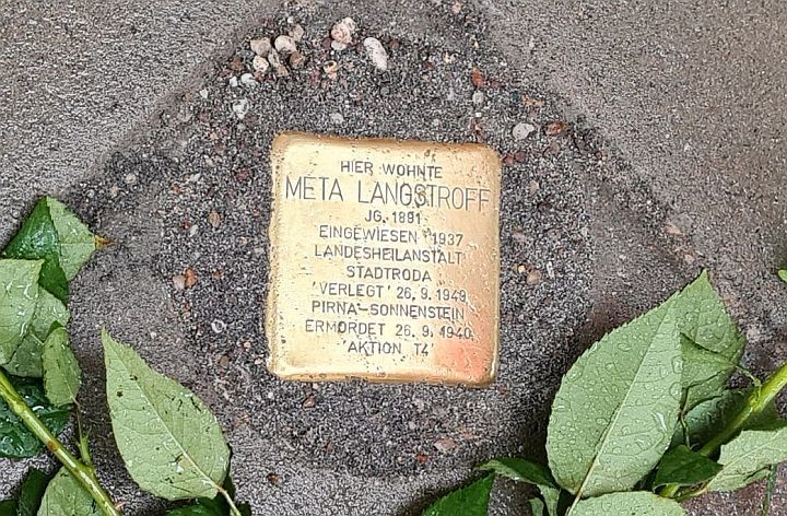 Stolperstein in Jena
