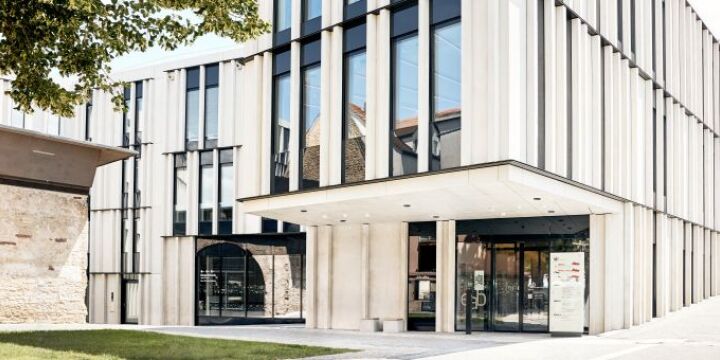 Außenansicht Ernst-Abbe-Bücherei Jena