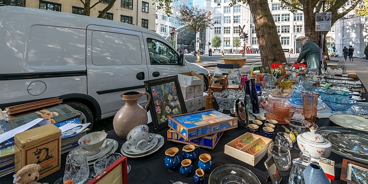 Trödelmarkt am Teichgraben  &copy;JenaKultur, C. Häcker