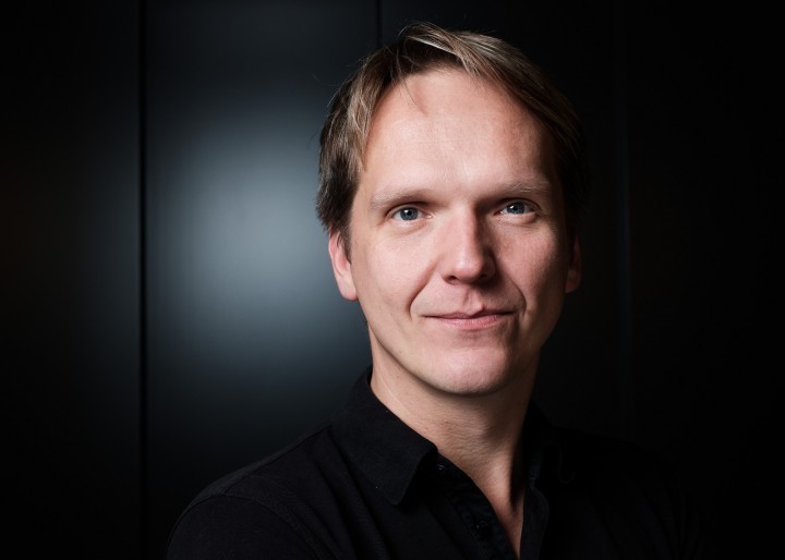 Vilmantas Kaliunas mit Taktstock
