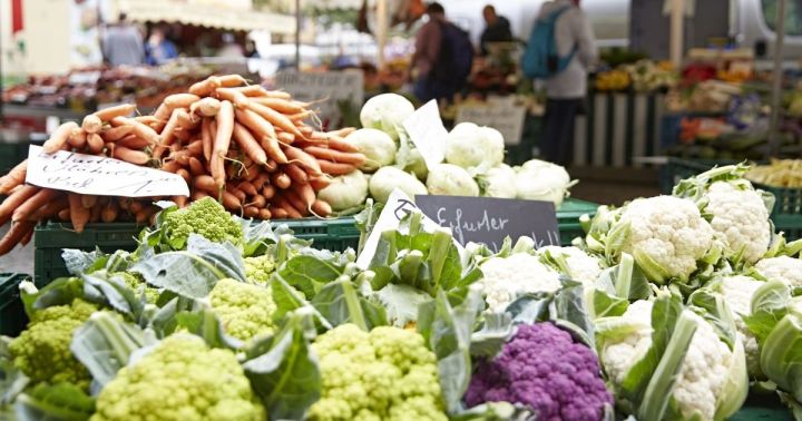 Gemüse auf dem Jenaer Wochenmarkt